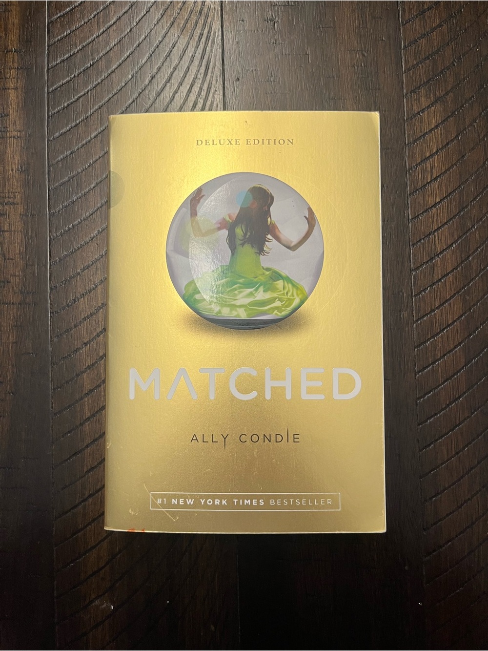 Matched by Ally Condie – Yellow Deluxe Edition Paperback
